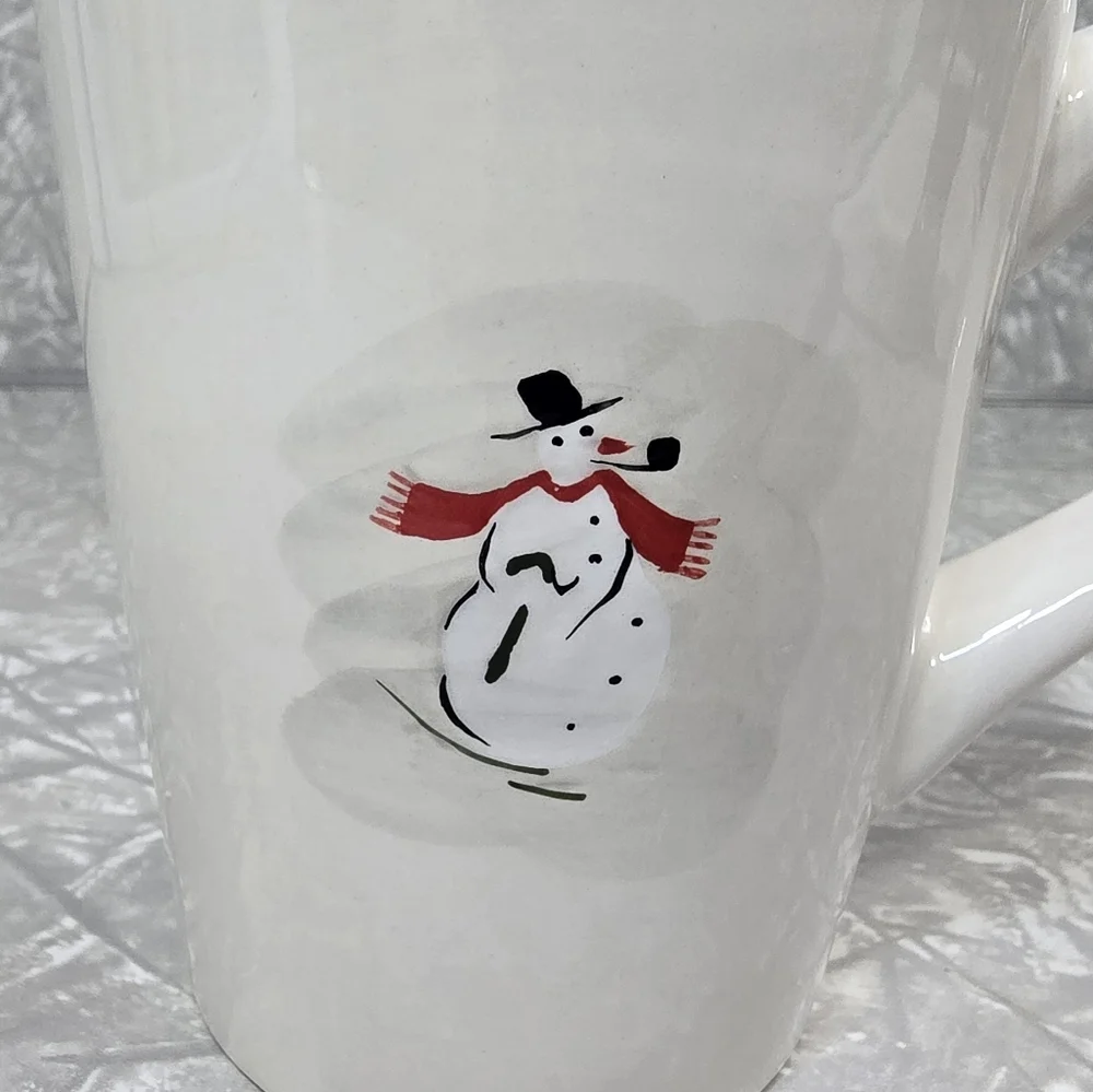 Williams Sonoma Snowman Mug